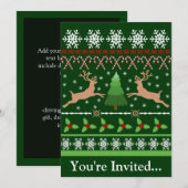 Funny Ugly KerstSweater Kaart (Voorkant / Achterkant)