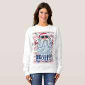 Funny Ugly KerstSweater: Kerstkerstkerstkerstkerst Trui (Voorkant volledig)