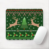 Funny Ugly KerstSweater Muismat (Met muis)