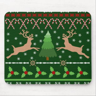 Funny Ugly KerstSweater Muismat