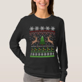 Funny Ugly KerstSweater T-shirt (Voorkant)