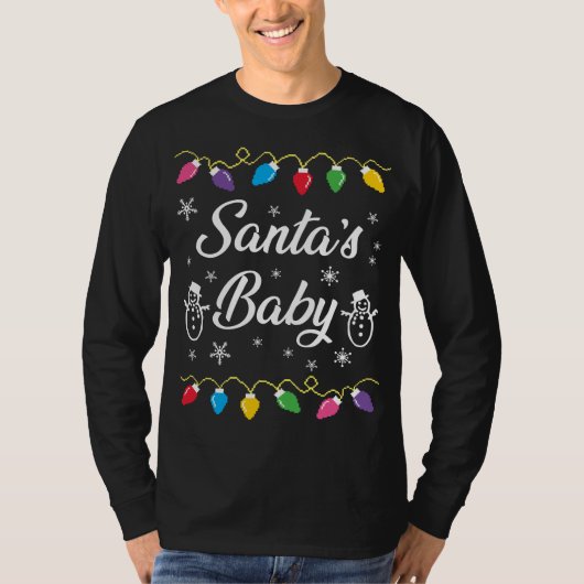 Funny Ugly KerstSweater T-shirt (Voorkant)
