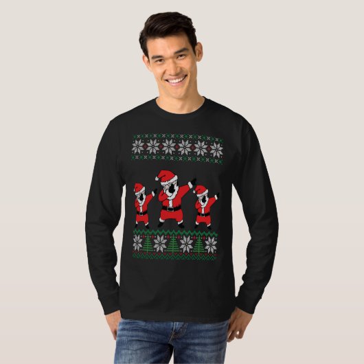 Funny Ugly KerstSweater T-shirt (Voorkant volledig)