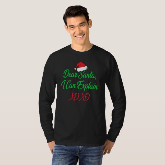 Funny Ugly KerstSweater T-shirt (Voorkant volledig)