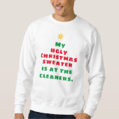 Funny Ugly KerstSweater T-Shirt (Voorkant)
