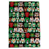 Funny Ugly KerstSweaters Medium Cadeauzakje (Achterkant)