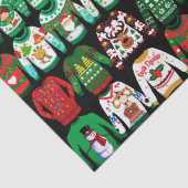 Funny Ugly KerstSweaters Tissuepapier (Detail)