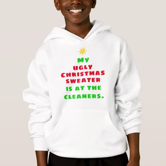 Funny Ugly KerstSweatshirt (Voorkant)