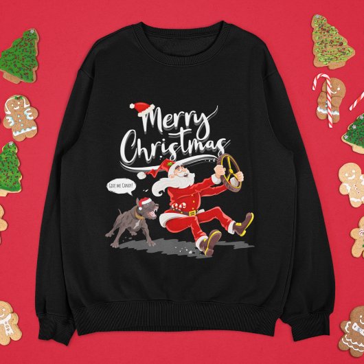 Funny Ugly KerstSweatshirt Womens Trui