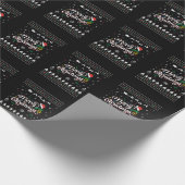 Funny Ugly Merry Kerstmis Cadeaupapier (Hoek)