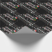 Funny Ugly Merry Kerstmis Cadeaupapier (Hoek)