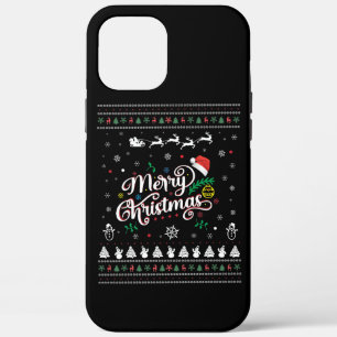 Funny Ugly Merry Kerstmis Case-Mate iPhone Case