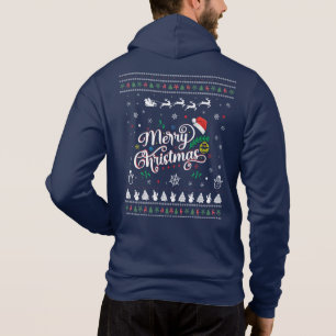Funny Ugly Merry Kerstmis Hoodie
