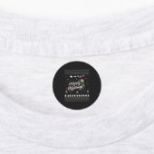 Funny Ugly Merry Kerstmis Labels (Aangebracht)