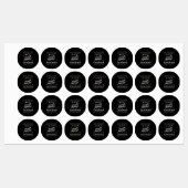 Funny Ugly Merry Kerstmis Labels (Vel)