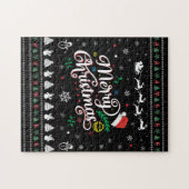 Funny Ugly Merry Kerstmis Legpuzzel (Horizontaal)