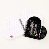 Funny Ugly Merry Kerstmis Notitieboek (Binnen)