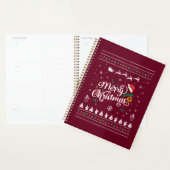 Funny Ugly Merry Kerstmis Planner (Display)