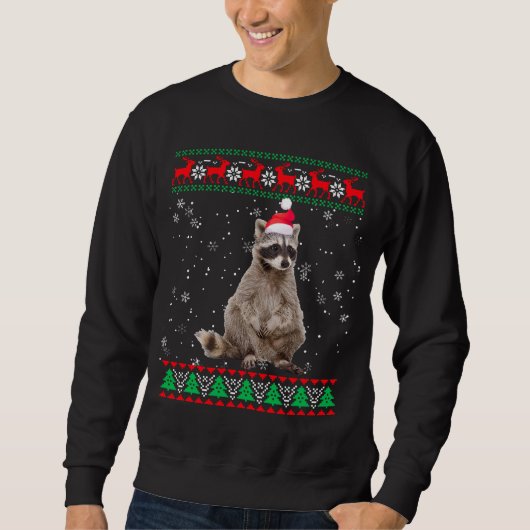 Funny Ugly Sweater Xmas Animals (Voorkant)