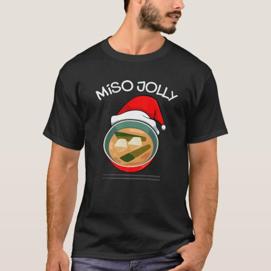Funny Ugly Xmas kerstfeestdag Miso Jolly Japane T-shirt (Voorkant)