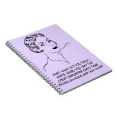 Funny Uh-huh, Huh-uh Court Reporter Journal Notitieboek (Rechterzijde)