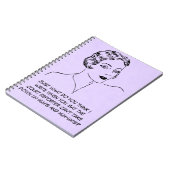 Funny Uh-huh, Huh-uh Court Reporter Journal Notitieboek (Linkerzijde)