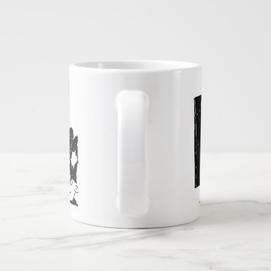 Funny UK Police Training School Grote Koffiekop (Achterkant)