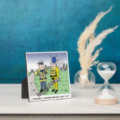 Funny UK Traffic Police Cartoon Fotoplaat (Insitu)