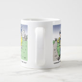 Funny UK Traffic Police Cartoon Grote Koffiekop (Achterkant)