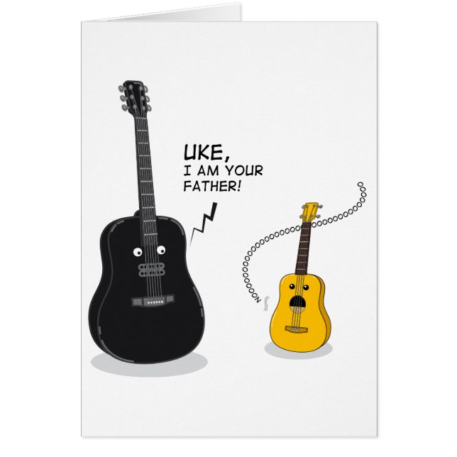 Funny Uke, I am your Father! Pillow (Voorkant)