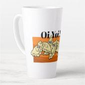 Funny Ukraine Perogy Pierogi Perohi Latte Mok (Linkerhoek)