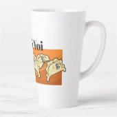 Funny Ukraine Perogy Pierogi Perohi Latte Mok (Rechts)