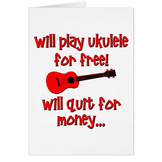 Funny Ukulele (Voorkant)