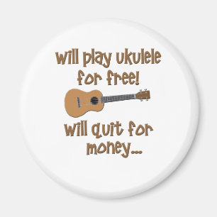 Funny Ukulele Magneet
