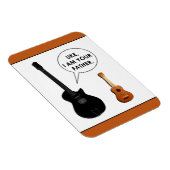 Funny Ukulele Magneet (Rechterzijde)