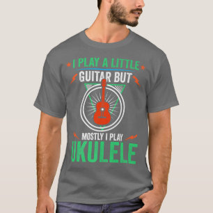 Funny Ukulele Retro Little Guitar Guitarist Guitar T-shirt