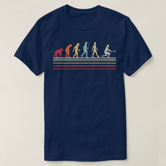 Funny Ultimate Frisbee Player Evolution  Fl T-shirt (Design voorkant)