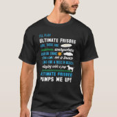 Funny Ultimate Frisbee T-shirt (Voorkant)