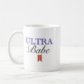 Funny Ultra Babe Funny Patriotic Quote Koffiemok (Links)
