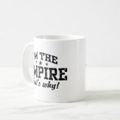 Funny Umpire Koffiemok (Voorkant links)