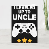 Funny Uncle Art For Uncle Men From New Promoted To Kaart (Voorkant)