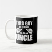 Funny Uncle Design For Uncle Men First Time Uncle  Koffiemok (Links)