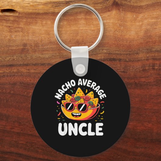 Funny Uncle Design For Uncle Men First Time Uncle  Sleutelhanger (Voorkant)