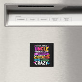 Funny Uncle Quote Sy Cool Uncle Men  Magneet (Insitu (Vaatwasser))