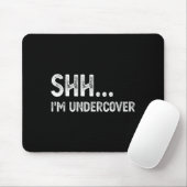 Funny Undercover Cop Easy Costume Lice  Muismat (Met muis)