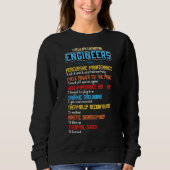 Funny Understanding Engineers en Funny Engineering Trui (Voorkant)