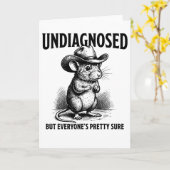 Funny Undiagnosed Everyone’s Pretty Sure Western Kaart (Gele Bloem)