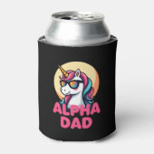 Funny Unicorn Dad Laufey Men Father's Day Christma Blikjeskoeler (Blikje Voorkant)