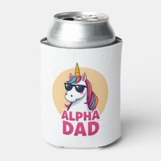 Funny Unicorn Dad Laufey Men Father's Day Christma Blikjeskoeler