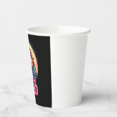 Funny Unicorn Dad Laufey Men Father's Day Christma Papieren Bekers (Links)